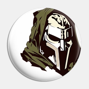 MF Doom Design Pin