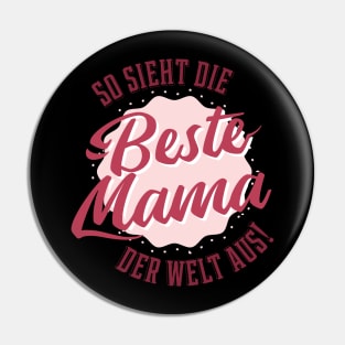 Beste Mama Shirt Pin