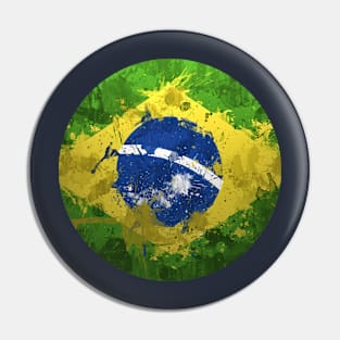 Brazilian Flag T-Shirt Pin