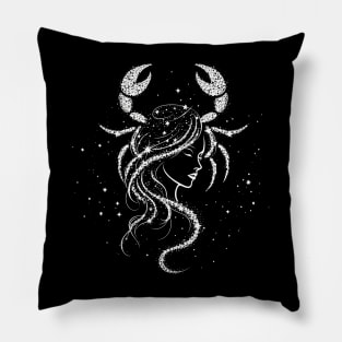 scorpio zodiac sign Pillow