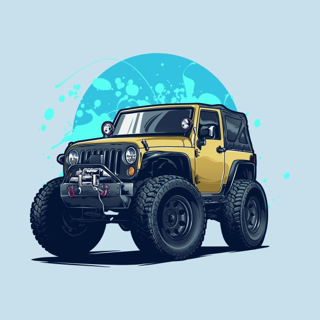 Strenght Offroad Truck by Aiqkids Design