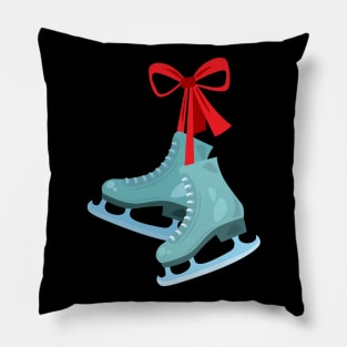 Pair of ice skates with Pillow