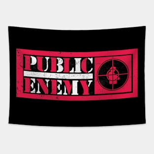 Public Enemy Distressed Tapestry