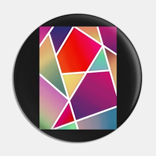 Colorblock Gradients Pin