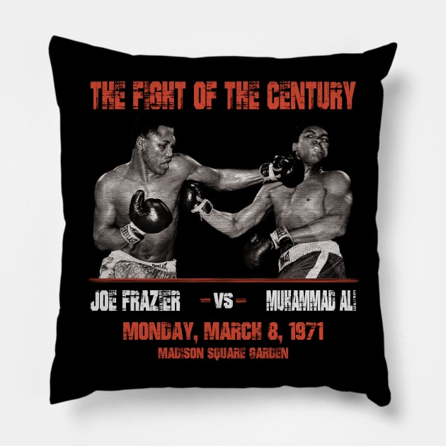 The Fight Of The Century Pillow by BukaGaPakeLibur