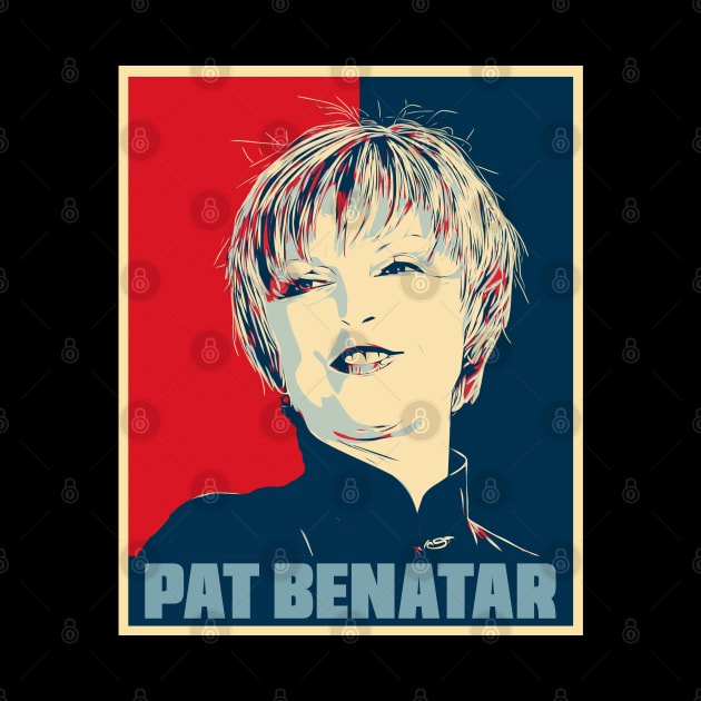 Pat Benatar Hope Poster Art by Odd Even