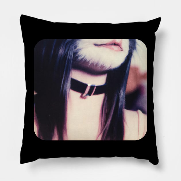 Vintage Catgirl Photo Pillow by Decamega