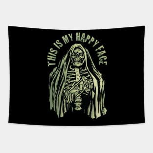 Grim Reaper - This is my Happy face Tapestry