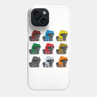 Cartoon trucks set Phone Case