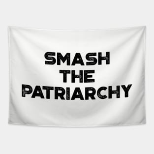 Smash The Patriarchy Vintage Retro Tapestry