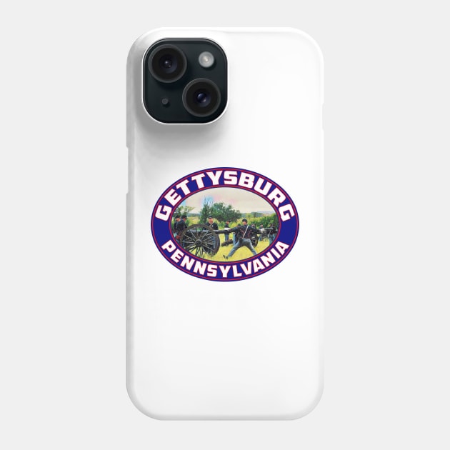 Gettysburg Pennsylvania National Military Park Union Phone Case by TravelTime