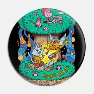 Make beats Pin