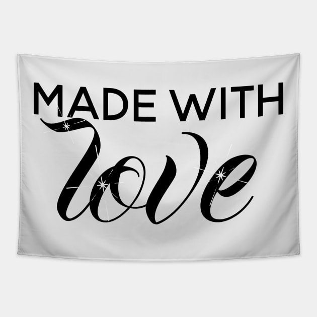 made with love Tapestry by Menzo