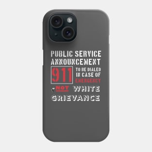 Public Service Announcement Phone Case