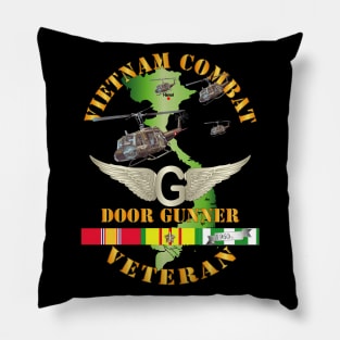 Vietnam Combat AVN Vet  Door Gunner - Air Assault  w SVC Pillow