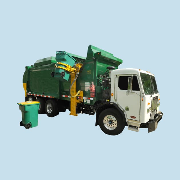 GREEN TRASH TRUCK by Cult Classics