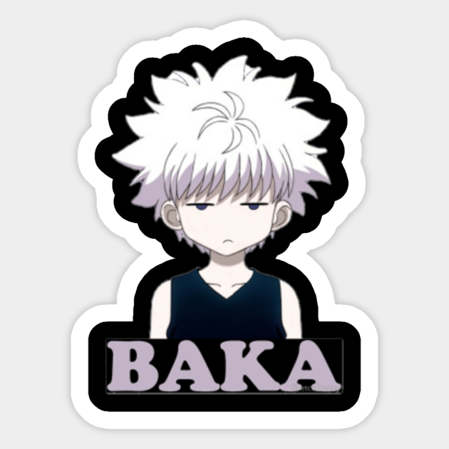 killua zoldyck anime hunter x hunter sticker teepublic