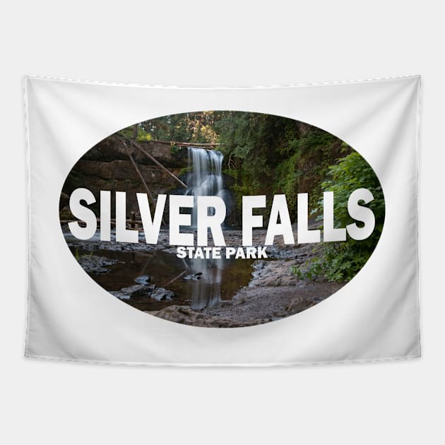 Silver Falls State Park Tapestry by stermitkermit