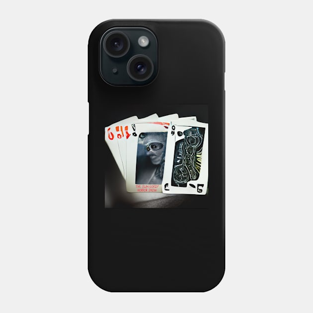 Alien Playing Cards! casino winner Phone Case by Slimgoody's Tees