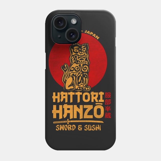 Hattori Hanzo Phone Case by Melonseta