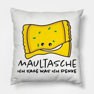 Funny Maultasche (b) Pillow