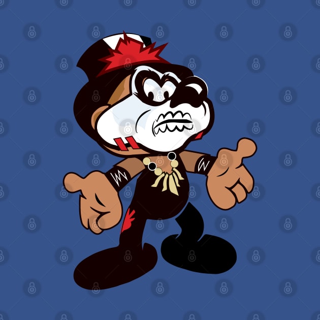 Papa Shango Smurf Mashup by Gimmickbydesign