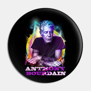 LEGENDARY CHEF // ANTHONY BOURDAIN (1956- 2018) Pin