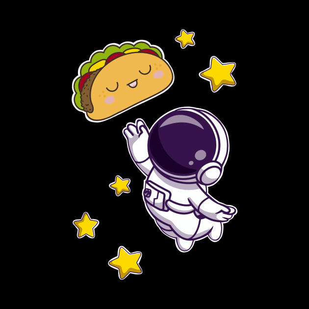 Space Taco by LefTEE Designs