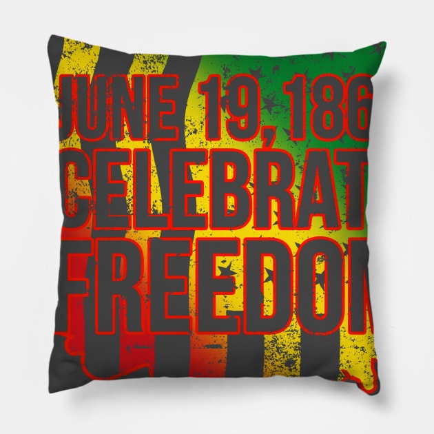 Juneteenth Pillow by Bobtees