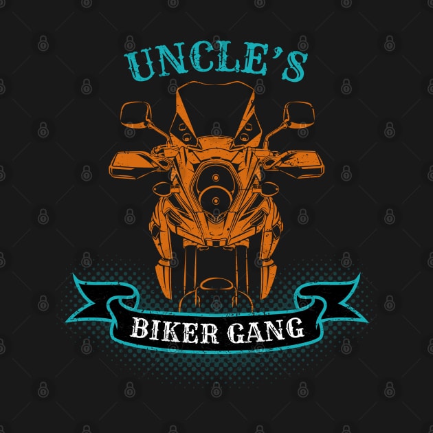 Uncle's Biker Gang Father's Day by DwiRetnoArt99