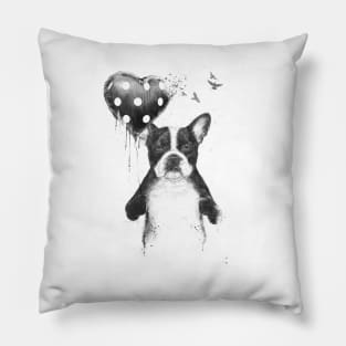 My heart goes boom Pillow