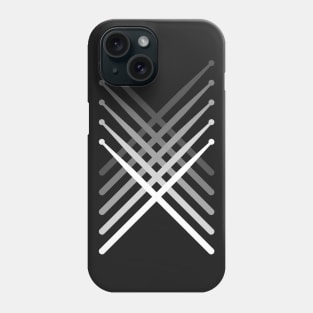 Fading Percussion Drum Sticks Phone Case