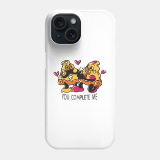 Cartoon Pizza Food Valentines Day Phone Case