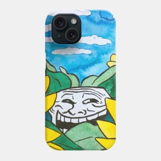 Ukiyo-e meme: U Mad? [Troll Face] Phone Case