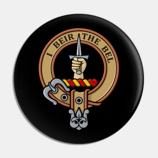 Clan Bell Crest Pin