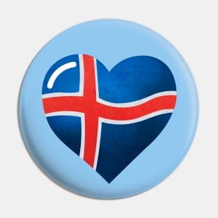 Flag of Iceland Pin