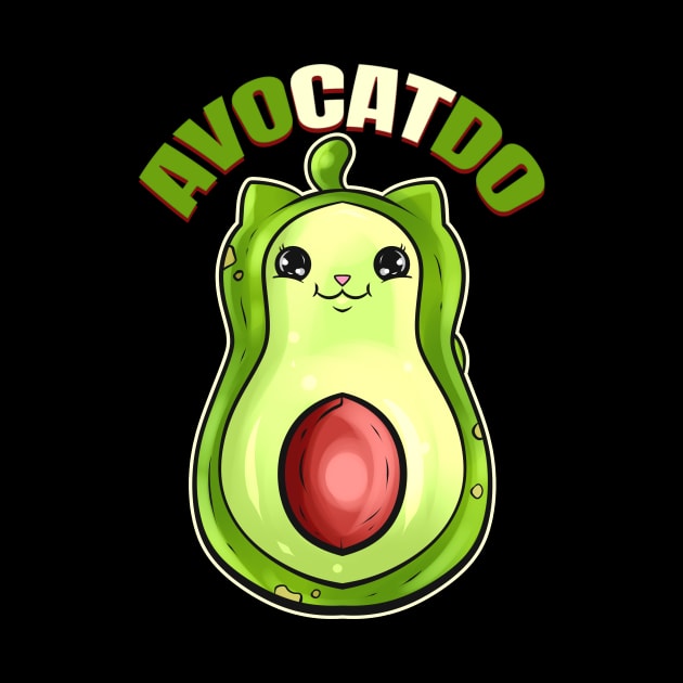 Avocado Cat On Purrsday by SinBle