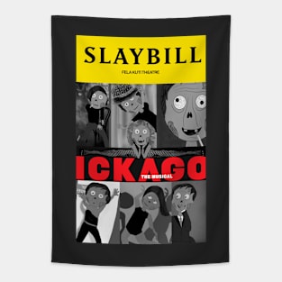 Broadway Zombie Ickago Slaybill Tapestry