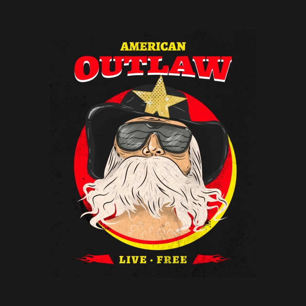 American Outlaw by Retro Patriot