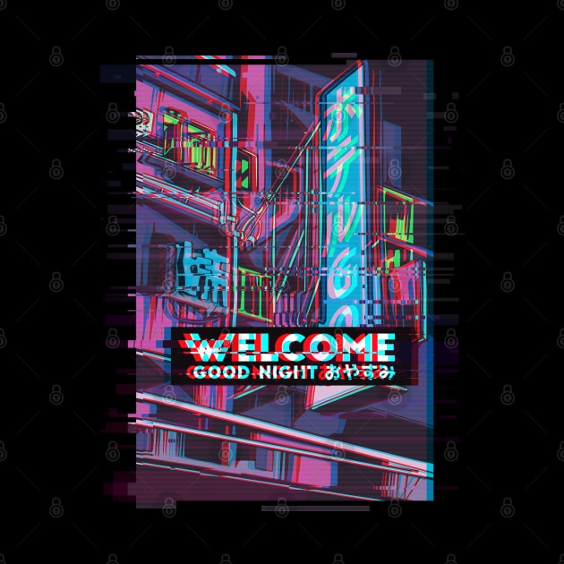 Vaporwave Aesthetic Style Glitch by PlimPlom