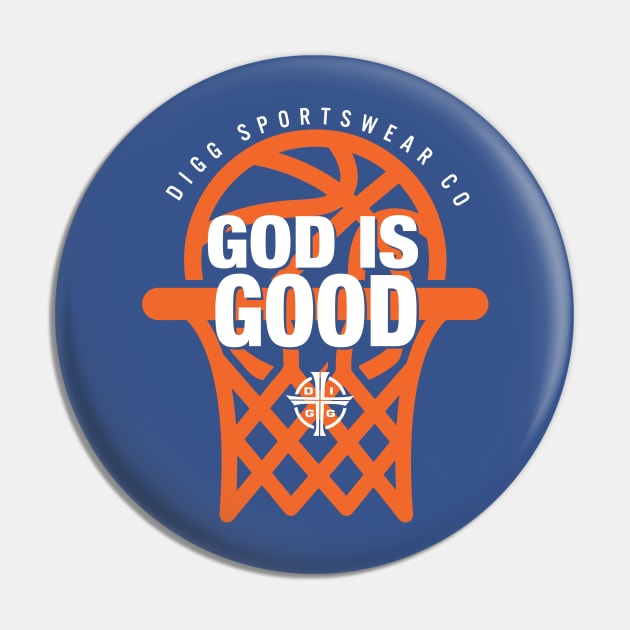 GOD IS GOOD (ROYAL & ORANGE) Pin by diggapparel