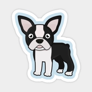 Kawaii Boston Terrier Magnet