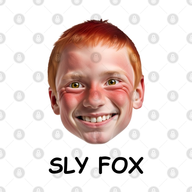 SLY FOX (Black Text) by Barnes Visuals