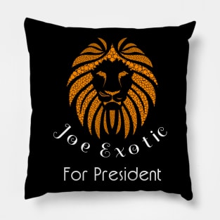 joe exotic for president Pillow