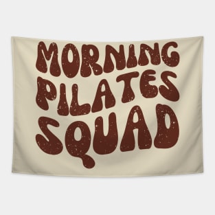 Morning Pilates Squad | Fitness Club Instructor Tapestry