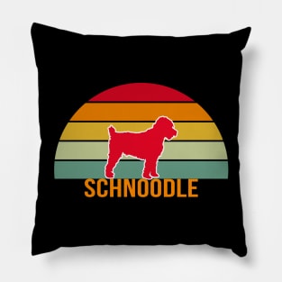 Schnoodle Vintage Silhouette Pillow