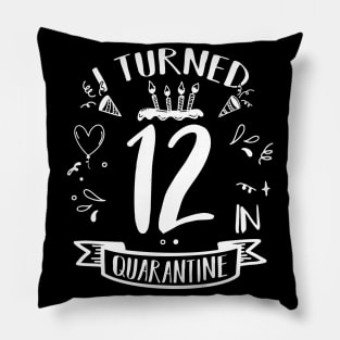 I Turned 12 In Quarantine Pillow