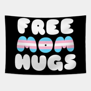 Free Mom Hugs LGBT Straight Ally Transgender Tapestry