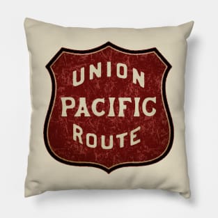 Union Pacific Route Pillow