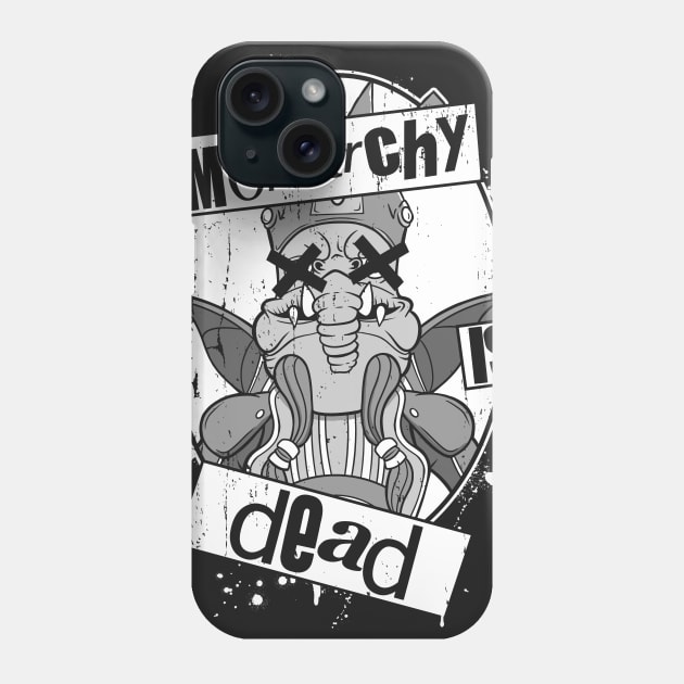 Monarchy Phone Case by Spazzy Newton